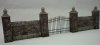 RT-Diorama 35243 Park wall with Fence 1/35
